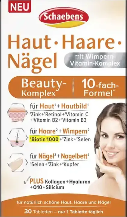 Schaebens Haut, Haare & Nägel Beauty-Komplex