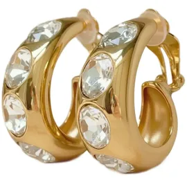 FILIPPA FIRENZE Ohrclips Venice Ice goldfarben 2013796 Edelstahl