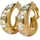 FILIPPA FIRENZE Ohrclips Venice Ice goldfarben 2013796 Edelstahl