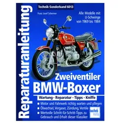 Motorbuch Verlag Reparatur-Anleitung BMW-Boxer Alle Modelle mit U-Schwinge