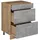 Vicco Schubladenschrank R-Line 60 x 60 x 81,6 cm Grau