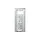 VCM Wandvitrine Stano Maxi 33 x 18 x 115 cm Weiß