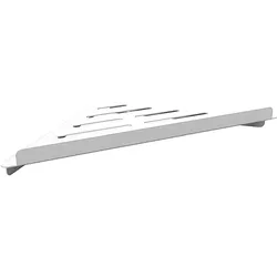 Brillantbad WHITE Eckseifenkorb Messing Weiß für Bad & Küche >> zum Bohren