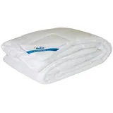 Beco Sommerdecke Antibac Hygiene Plus, Weiß, Textil, Füllung: Hohlfaser,Hohlfaser, 135x200 cm, für Hausstauballergiker geeignet, temperaturausgleichend, feuchtigkeitsregulierend, antibakteriell, formstabil, pflegeleicht, atmungsaktiv, sehr leicht,