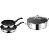 WMF Devil Pfannen-Set 2-tlg. 24 cm + 28 cm edelstahl