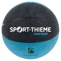 Sport-Thieme Basketball Fairtrade Größe 7 Basketball Unisex Schwarz-Türkis