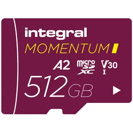 Integral Momentum I 512 GB microSDXC-Karte – bis 210 MB/s
