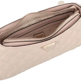 GUESS Damen Schultertasche/ Umhängetasche Giully Beige - Beige