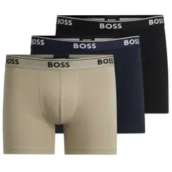 BOSS 3P Power BoxerBr Mixed Baumwolle Small Herren