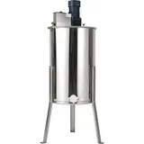 Edelstahl Elektrische Manuell Honig-Extraktor, 3 Beine Waben Honig-Extraktor, Silber