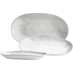 Mäser Servierplatten-Set, Steinzeug Frozen
