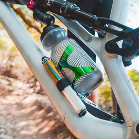 Lezyne Pocket Drive Pro Minipumpe neo metallic/silber