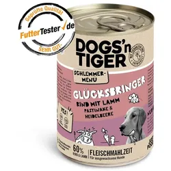 Dogs'n Tiger Hund 6 x 400g Dogs'n Tiger Abendbrot Dog 6x400g