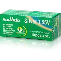 MURATA 329 Knopfzelle 39 mAh 10 St.