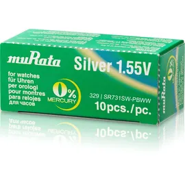 MURATA 329 Knopfzelle 39 mAh 10 St.