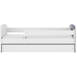 raumhirsch furniture Kinderbett mit Pferd 80 x 160 cm Holzwerkstoff weiß