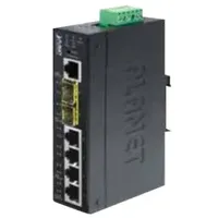 Planet Industrial L2+ 4 x 10/100/1000T PoE Switch 2-port 100/1000X SFP 802.3at,