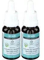 Lemon Pharma Fleurs de Bach N°45 Minceur Goutte(S) 2x20 ml