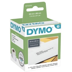 Dymo LabelWriter Papier-Etiketten »S0722370« weiß