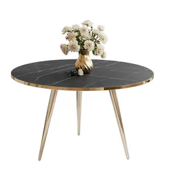 lookway Soleil Gold Schwarz Marmor 70 x 47 x 50 cm