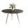lookway Soleil Gold Schwarz Marmor 70 x 47 x 50 cm