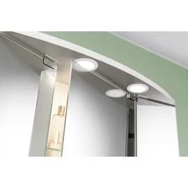 Paulmann LED Möbel-Einbauleuchte weiß Ø 6,5 cm warmweiß 3er Set
