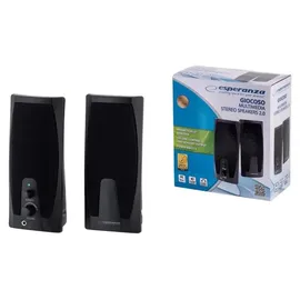 Perfect Choice Esperanza EP110, 2-Wege, Kabelgebunden, 6 W, Schwarz