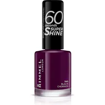 Rimmel London 60 Seconds Super Shine 345 black cherries 8 ml