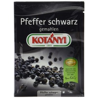 Kotanyi Pfeffer schwarz gemahlen, 5er Pack (5 x 24 g)
