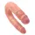 KING COCK U-förmiger Doppelspaß 33,5 cm
