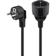 goobay 93095 Schutzkontakt Schwarz