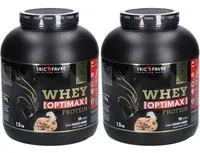 ERIC FAVRE Whey Optimax Protéines saveur Cookie Poudre 2x1500 g