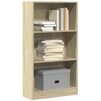 VidaXL Bücherregal Sonoma-Eiche 60x24x109 cm Holzwerkstoff