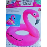 Schwimmtier-Flamingo rosa--Aufblastier--Schwimmring--Luftmatratze--Badespass