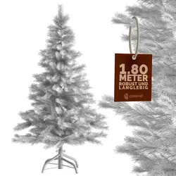 Casaria Weihnachtsbaum 180cm weiß