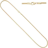 Goldkette JOBO Halsketten Gr. Gelbgold 585, L: 50cm, gelb (gelbgold 585) Damen Schlangenkette 585 Gold 50 cm 1,9 mm