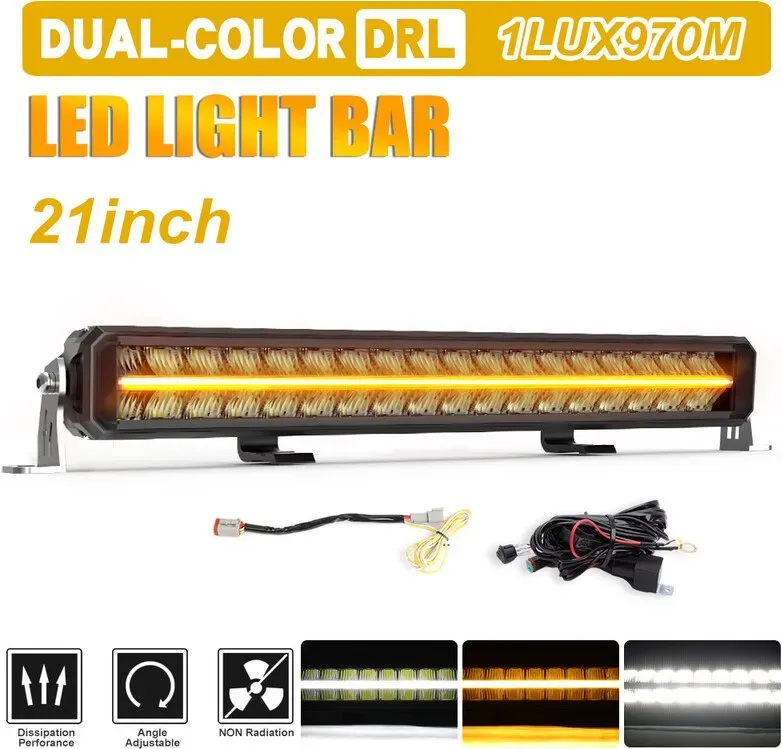 33er-Serie 21 Zoll Dual-Color Kombi-Strahlleuchte