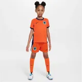 Nike Unisex Kinder Kit Netherlands Dri-Fit Stadium Kit Home, Safety Orange/Blue Void/Copa/Blue Void, S