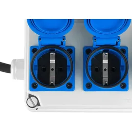 Brennenstuhl Kompakter Kleinstromverteiler BKV 2/4 T IP44