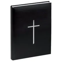 PAGNA Kondolenzbuch schwarz 30913-01 20x26cm Kstl.