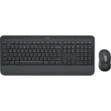 Logitech Signature MK650 Combo For Business, Kabellos, Bluetooth, Membran Key Switch, QWERTZ, Graphi (920-011008)