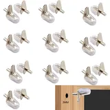 Regalträger Bodenträger,20 Stück Regalträger Stützen,3 mm Bodenträger GlasBod...