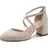 TAMARIS Damen Pumps mit Blockabsatz, beige, 40 EU