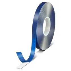 tesa ACXplus 7058 High Transparency, 12mmx18m, 2,0mm, transparent, blauer Folienliner