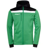 Uhlsport OFFENSE 23 MULTI HOOD JACKET in grün/schwarz/weiß grün/schwarz/weiß