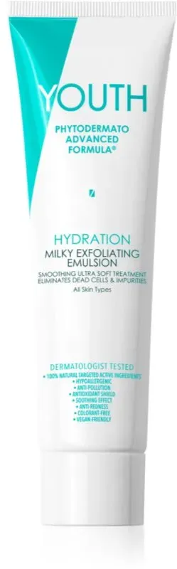 YOUTH Hydration Milky Exfoliating Emulsion Peeling-Reinigungsemulsion 100 ml