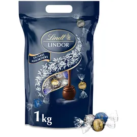 Lindt Pralinen Lindor Dunkle Mischung, 1000g, 78 Kugeln