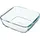 Pyrex Auflaufform 2,2 l quadratisch transparent