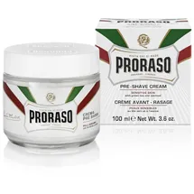 Proraso White Sensitive Pre-Shave Creme 100 ml