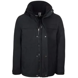 Elkline UNDERCOVER Herren wasserdichte Outdoorjacke, Größe:M, Farbe:Anthramelange - Grau - M
